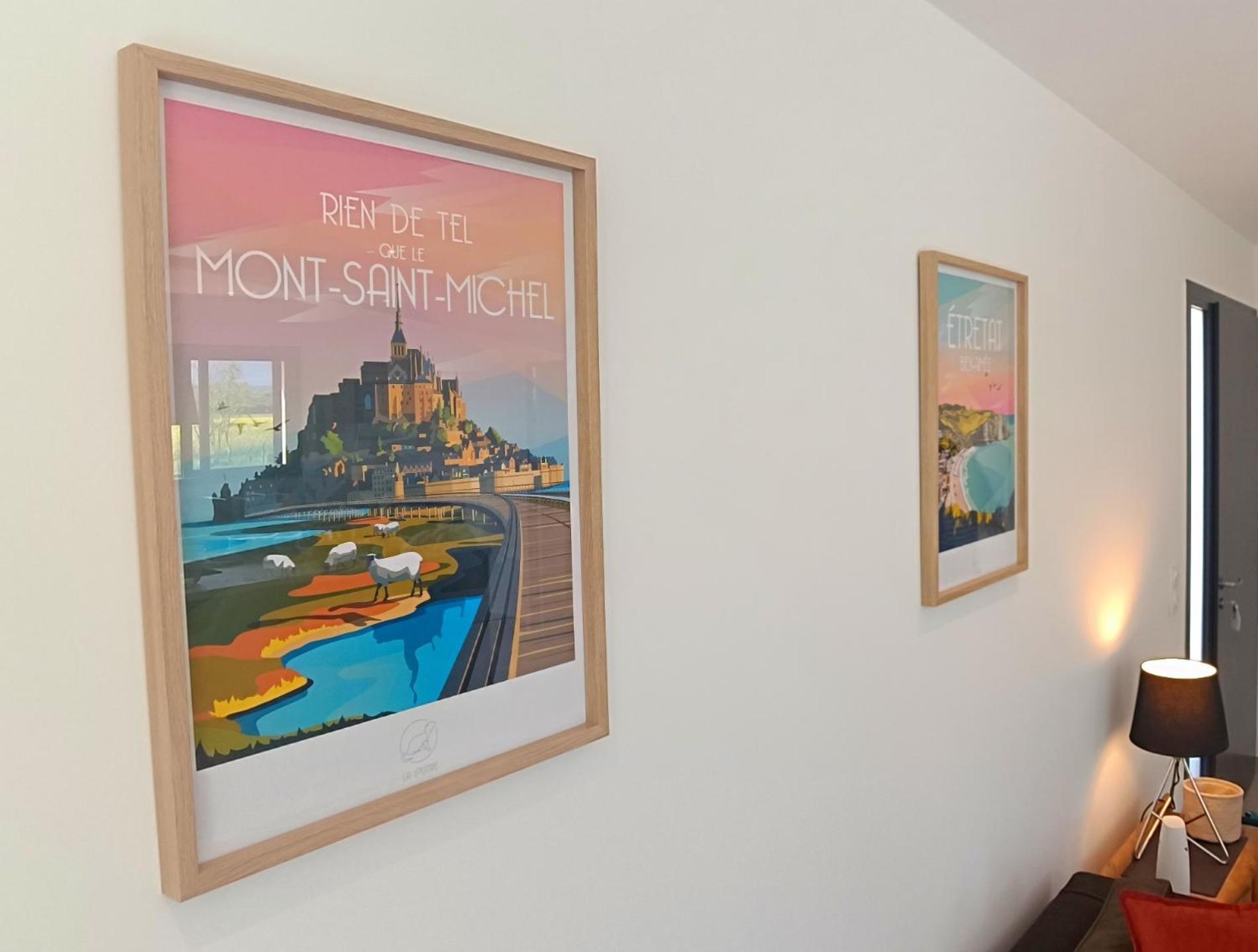 Maison Neuve Proche Plage Avec Parking Gratuit Et Prive A 5 Min Du Musee De La Batterie De Merville Gonneville-en-Auge Eksteriør billede